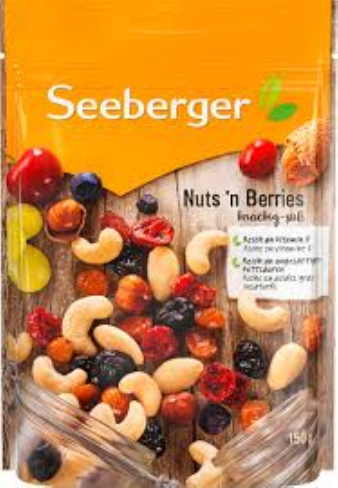 SEEBERGER NUTS & BERRIES 150G